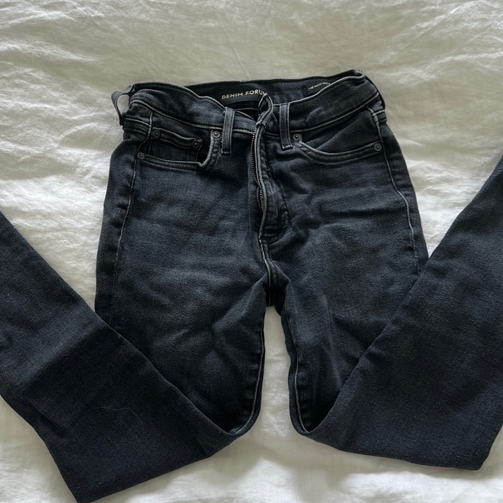 Aritzia Denim forum The Nico Mid Rose Skinny Crop
